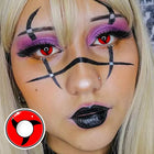 MYEYEBB Sharingan Cosplay Colored Contact Lenses