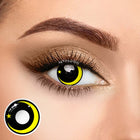 MYEYEBB Moon Star Yellow Cosplay Colored Contact Lenses