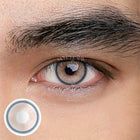 MYEYEBB Genshin Moon Grey Prescription Men Colored Contact Lenses