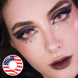 MYEYEBB USA Prescription Cosplay Colored Contact Lenses Set