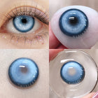 MYEYEBB Cyber Blue Prescription Cosplay Contact Lenses 6 Months