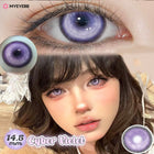 MYEYEBB Cyber Violet Prescription Cosplay Colored Lenses