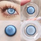 MYEYEBB Cyber Mesh Blue Prescription Cosplay Lenses 6 Months