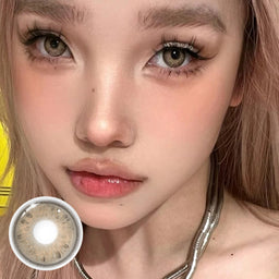 MYEYEBB Wildcat Iris Brown Colored Contact Lenses