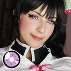 MYEYEBB Shizuku Purple Cosplay Colored Contact Lenses