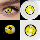 MYEYEBB Veronica Yellow Cosplay Colored Contact Lenses 14.5mm