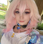 MYEYEBB Sunflower Pinky Purple Prescription Cosplay Lenses