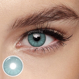 MYEYEBB Iceberg Green Prescription Colored Contact Lenses