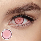 MYEYEBB Kaname Madoka Pink Prescription Cosplay Colored Contact Lenses