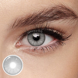 MYEYEBB Iceberg Grey Prescription Colored Contact Lenses