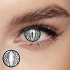 MYEYEBB Blind Lizard Eye Sliver Cosplay Contact Lenses