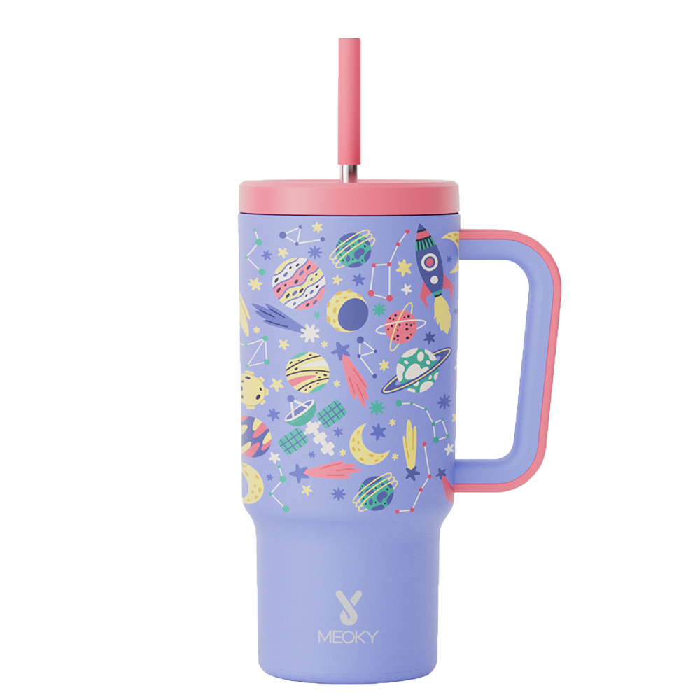 24oz Tumbler With Straw Rocket Collection