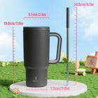 24oz Tumbler With Straw Pure Collection