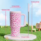 24oz Tumbler With Straw Valentine Collection