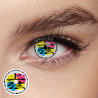 MYEYEBB Blind Douma Prescription Cosplay Contact Lenses