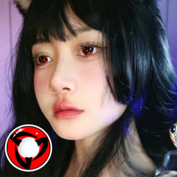 MYEYEBB Mangekyo Cosplay Colored Contact Lenses