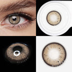 MYEYEBB Fruit Brown Colored Contact Lenses