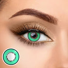 MYEYEBB Elements Green Prescription Cosplay Contact Lenses