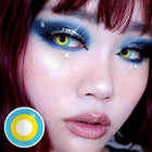 MYEYEBB Block Blue & Yellow Prescription Cosplay Lenses