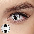 MYEYEBB White Cat Eye Prescription Colored Contact Lenses