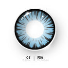 MYEYEBB Miracle Times Light Blue Prescription Cosplay Colored Contact Lenses