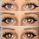 MYEYEBB Blind Kinoko Brown Cosplay Colored Contact Lenses