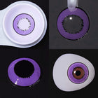 MYEYEBB Elements Violet Prescription Cosplay Contact Lenses