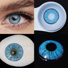 MYEYEBB Magic Hour II Vika Blue Prescription Colored Contact Lenses