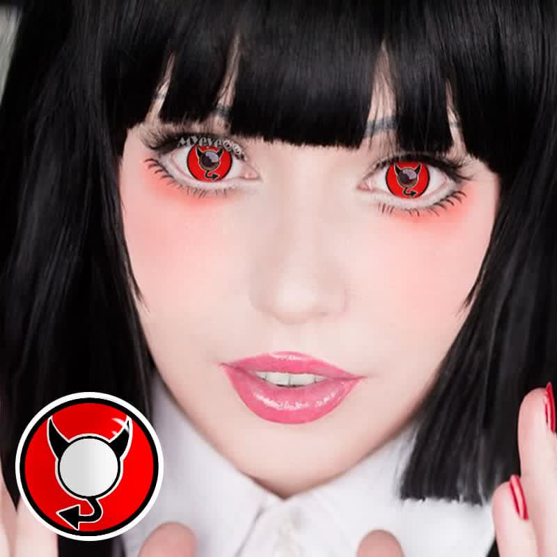 MYEYEBB Elf Prescription Cosplay Colored Contact Lenses Pair