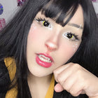 MYEYEBB Moon Star Yellow Cosplay Colored Contact Lenses