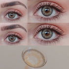 MYEYEBB Moonbeam II Cow Boy Brown Prescription Colored Contact Lenses