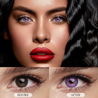 MYEYEBB Magic Hour II Vika Violet Prescription Colored Contact Lenses