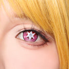 MYEYEBB Blind Ai Hoshino Red Cosplay Colored Contact Lenses