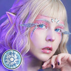 MYEYEBB Blind Genshin Impact Snow Cosplay Contact Lenses