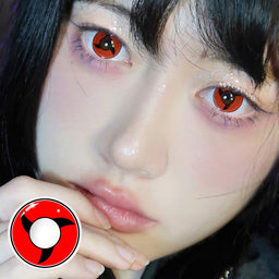 MYEYEBB Sharingan Cosplay Colored Contact Lenses