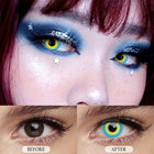 MYEYEBB Block Blue & Yellow Prescription Cosplay Lenses