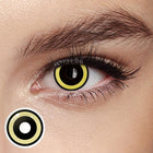 MYEYEBB Nebulos Yellow Cosplay Colored Contact Lenses