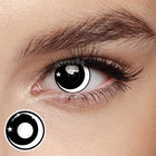 MYEYEBB Moon Star White Cosplay Colored Contact Lenses Set