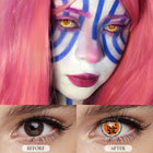 MYEYEBB Blind Akaza Cosplay Colored Contact Lenses