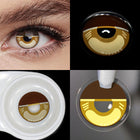 MYEYEBB Blind Agatsuma Zenitsu Prescription Cosplay Contacts