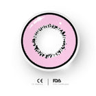 MYEYEBB Elements Pink Prescription Cosplay Contact Lenses