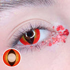 MYEYEBB Cat Eye Reddish Brown Cosplay Contact Lenses