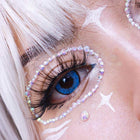 MYEYEBB Sunflower Blue Prescription Cosplay Contact Lenses