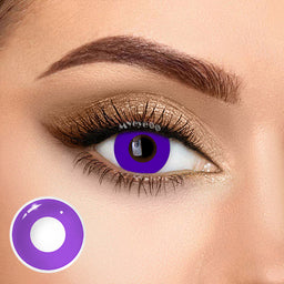 MYEYEBB Violet Block Cosplay Colored Contact Lenses