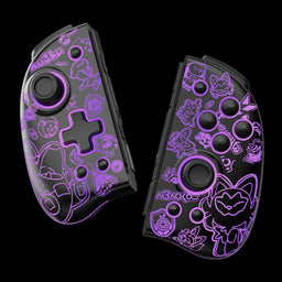 FUNLAB Luminous Wireless Joy-pad for Switch/Switch OLED - Scarlet & Violet-FUNLAB