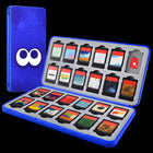 FUNLAB Switch Game Case with 24 Game Card Storage - Blue-FUNLAB