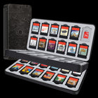 FUNLAB Switch Game Case with 48 Game Card Storage - Brown Black - Black Eye-FUNLAB