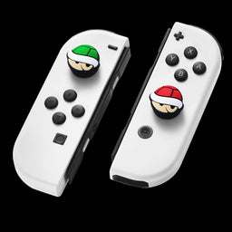 FUNLAB Switch Thumb Grips - Green & Red Koopa Turtle Shell-FUNLAB