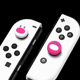 FUNLAB Switch Thumb Grips - Pink & White-FUNLAB