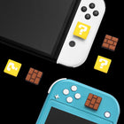 FUNLAB Switch Thumb Grips - Question Mark Block Yellow & Brick Block Brown-FUNLAB